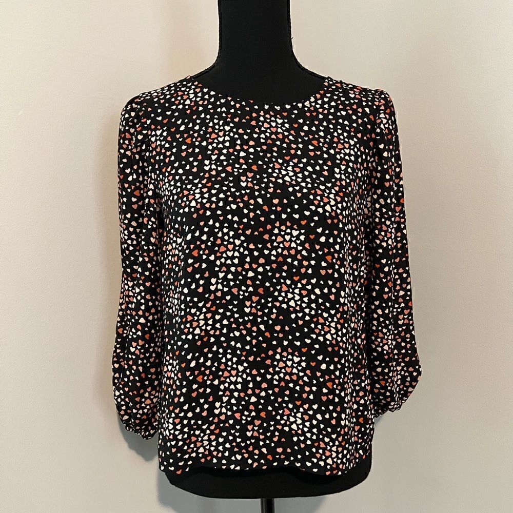 Apt. 9 'Hearts' Blouse | Never Worn
